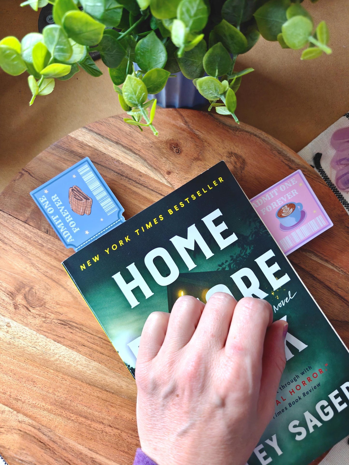 Admit One Ticket Bookmark | Readers Club Bookmarks