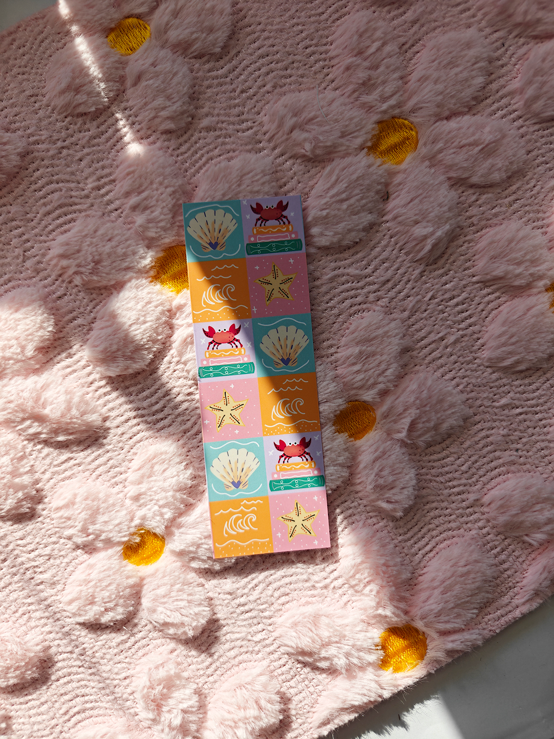 Coastal Beach Theme Bookmark 2" x 6"