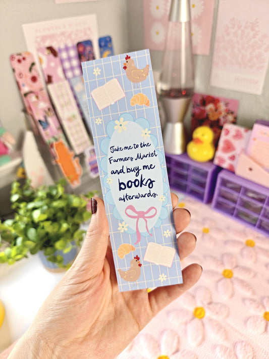 Farmers Market Bookish Bookmark