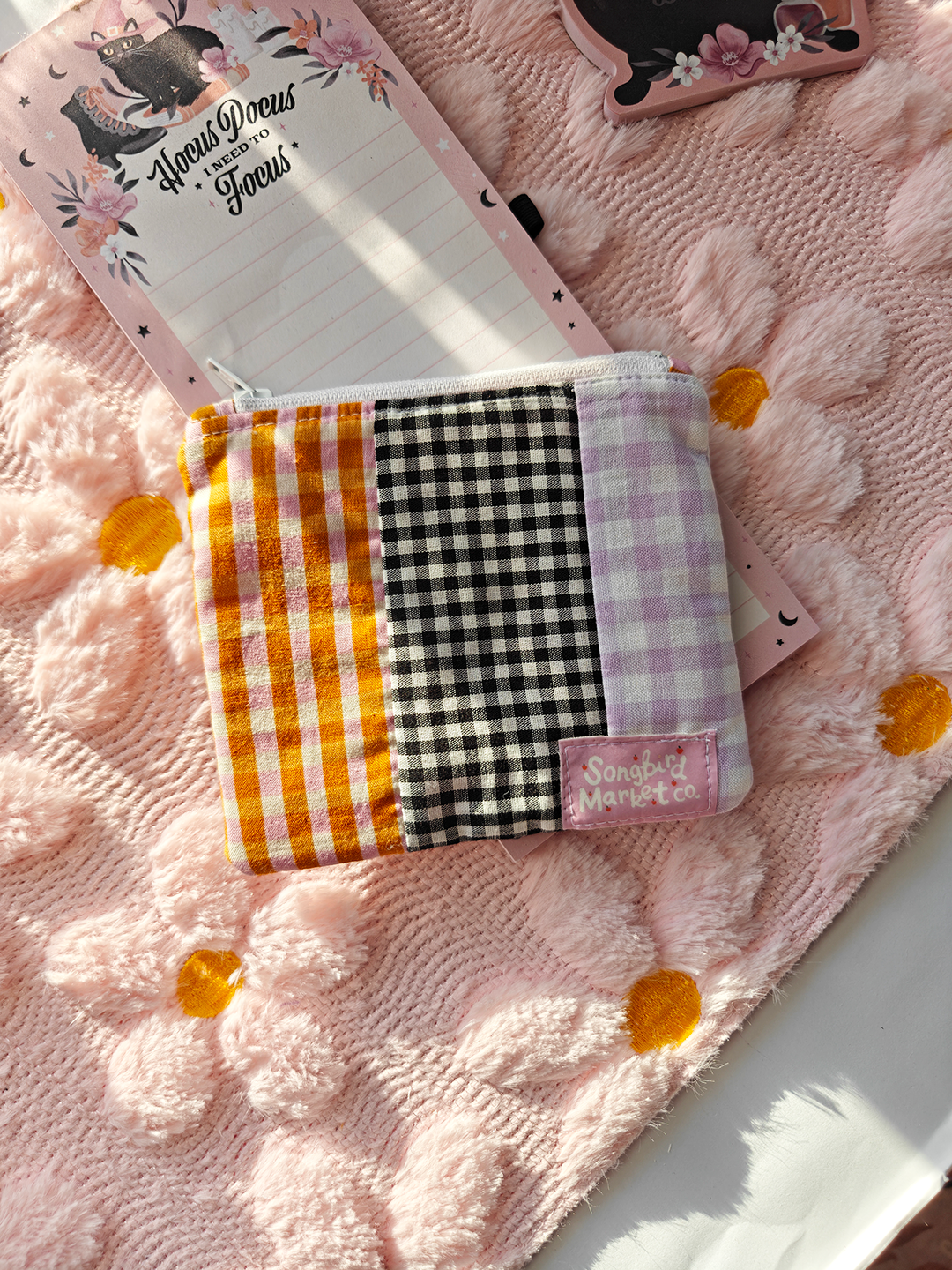 Witch's Cottage Patchwork Zipper Pouch