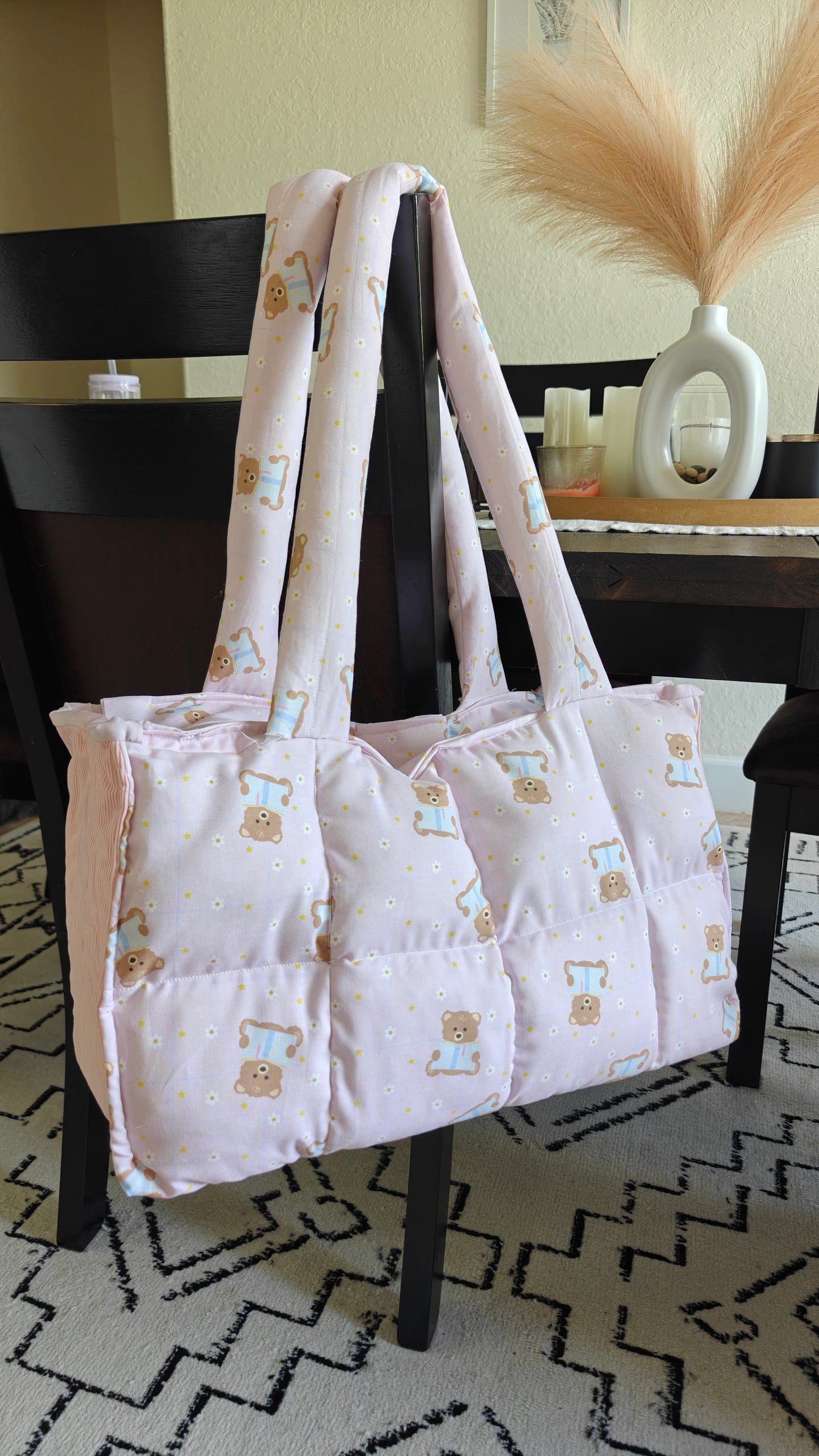The Beary Puffy Weekender Tote Bag