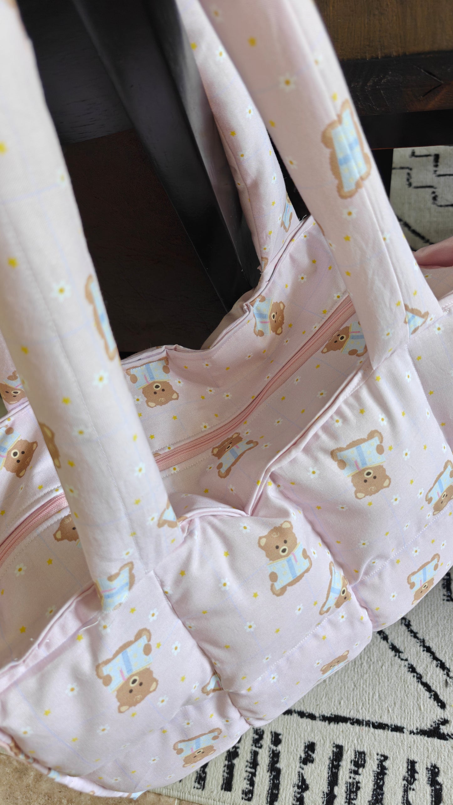 The Beary Puffy Weekender Tote Bag