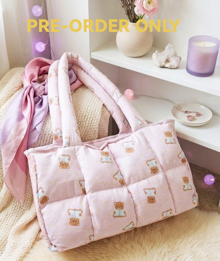 The Beary Puffy Weekender Tote Bag